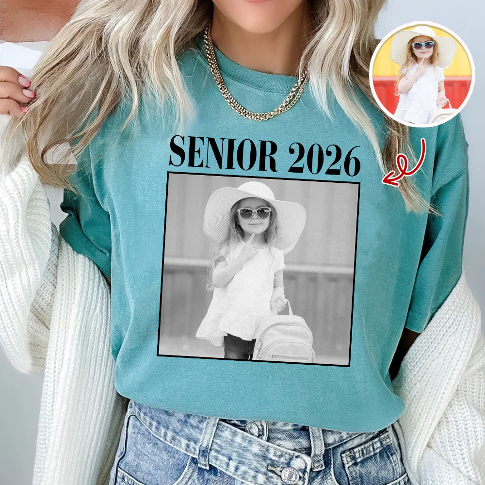 Custom Photo Senior 2026 Comfort Shirt HA75 897634 - Image 5