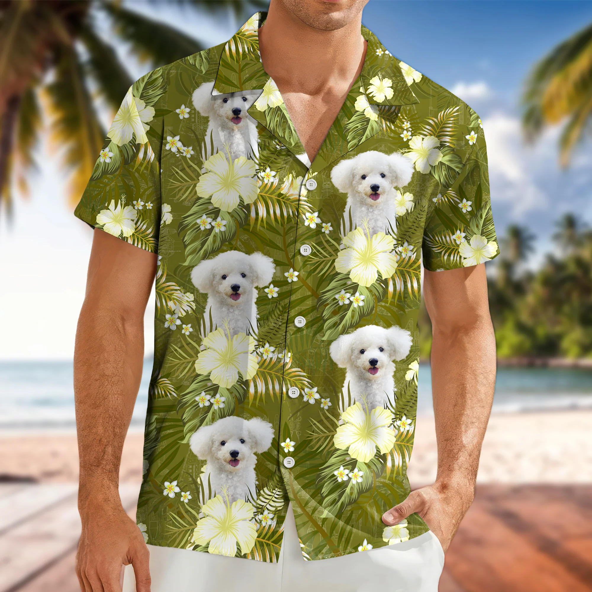 Custom Photo Summer Hawaiian Shirt Perfect For Vacations & Gifts LM32 893749 - Image 25
