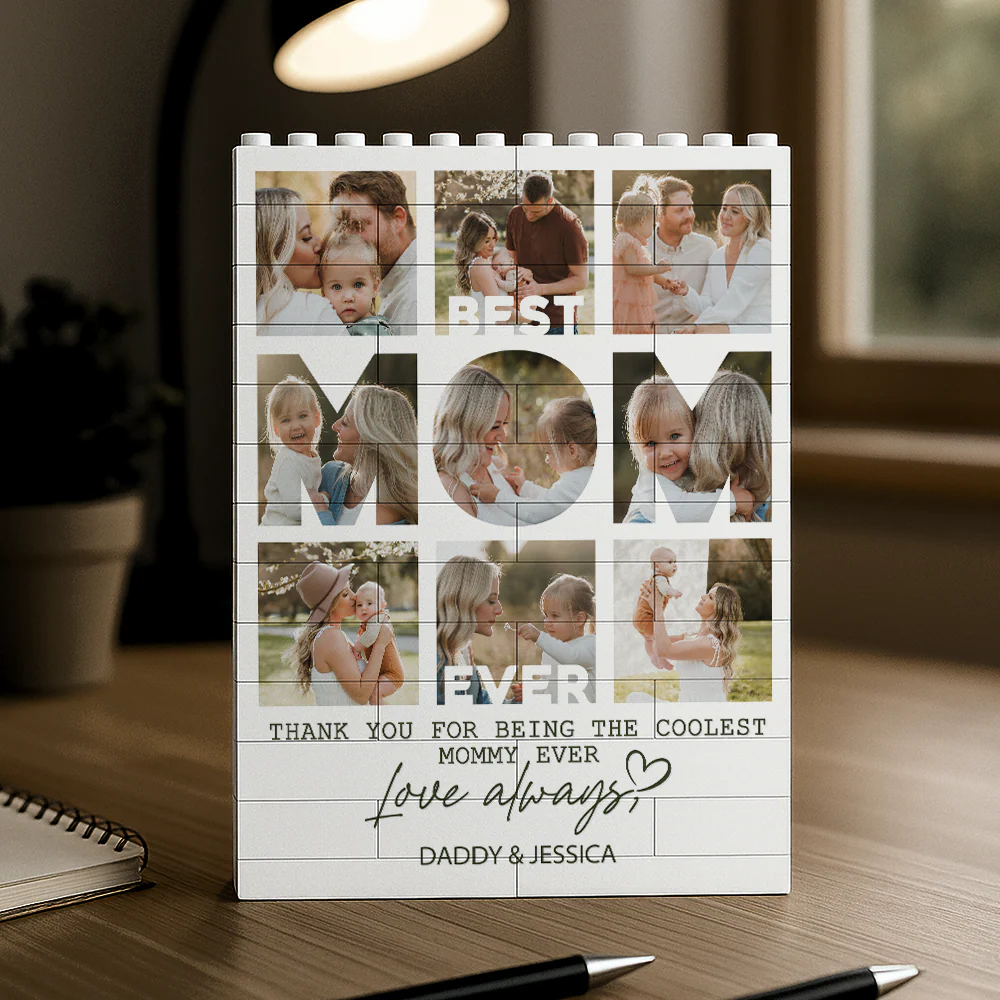 Custom Photo Thank You For Being The Coolest Daddy Ever Building Block HA75 920528 - Image 3