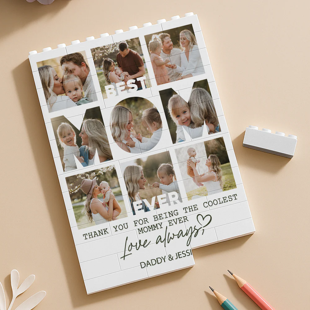 Custom Photo Thank You For Being The Coolest Daddy Ever Building Block HA75 920528 - Image 4