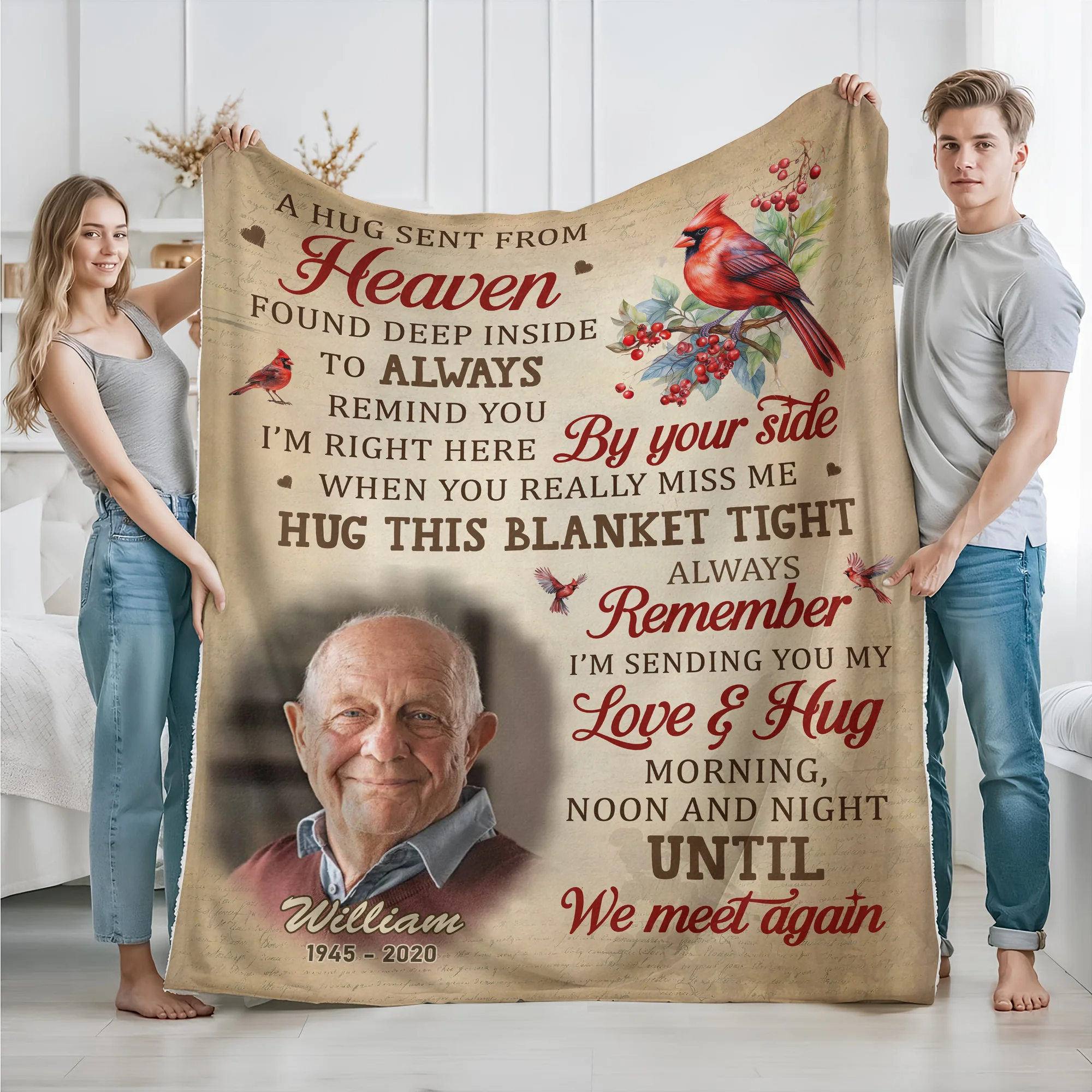 Custom Photo The Spirit Lives On Forever Blanket LM32 893989 - Image 3