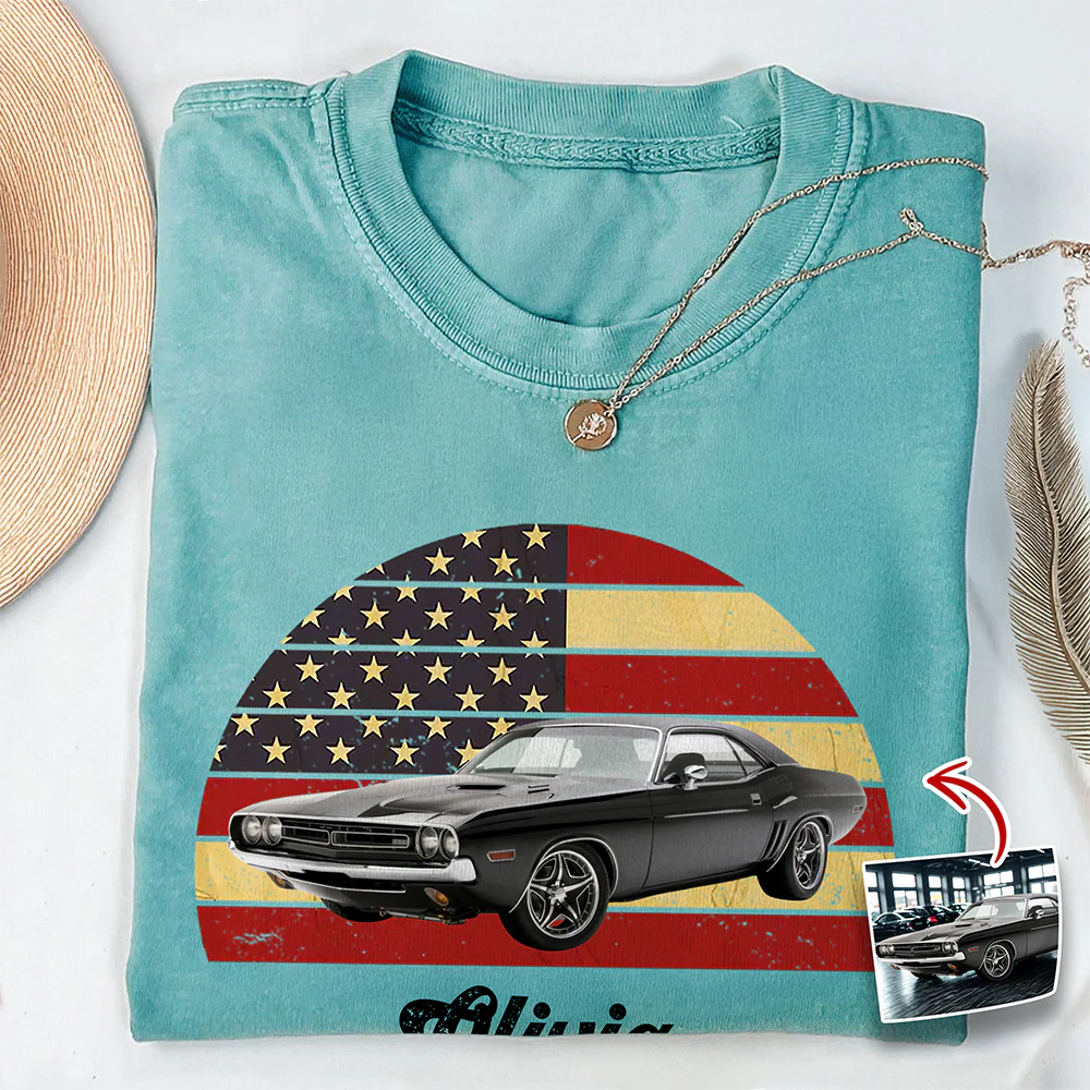 Custom Photo Vintage Retro Car Comfort Shirt TH10 896141 - Image 3
