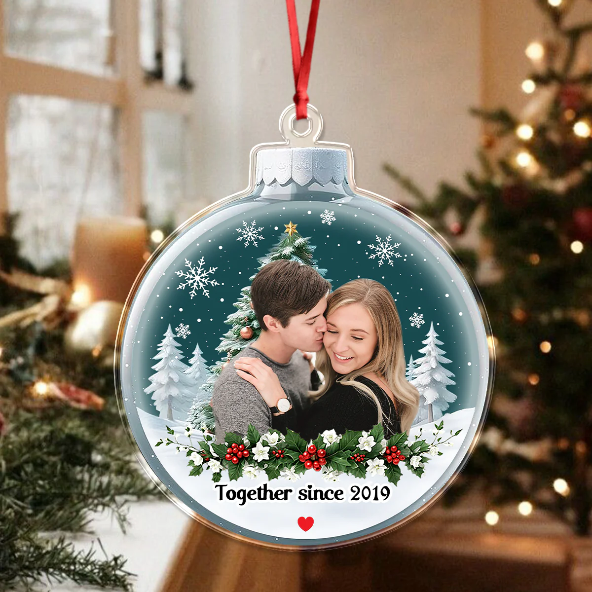 Custom Photo You & Me We Got This Acrylic Ornament Gift For Couple CH07 896858 - Image 5