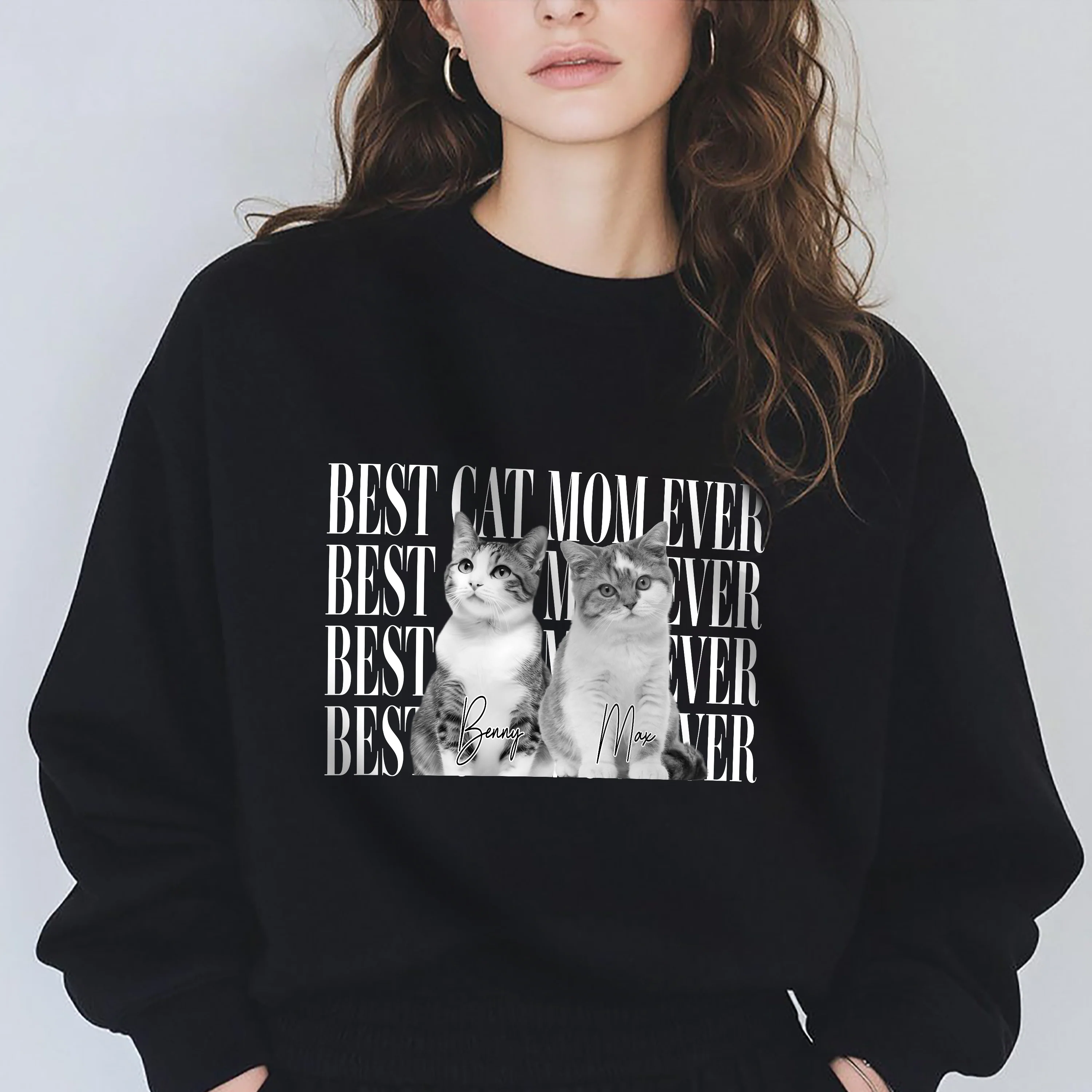 Custom Vintage Photo Best Dog Dad Ever, Best Cat Dad Ever Dark Shirt CH07 911536 - Image 6
