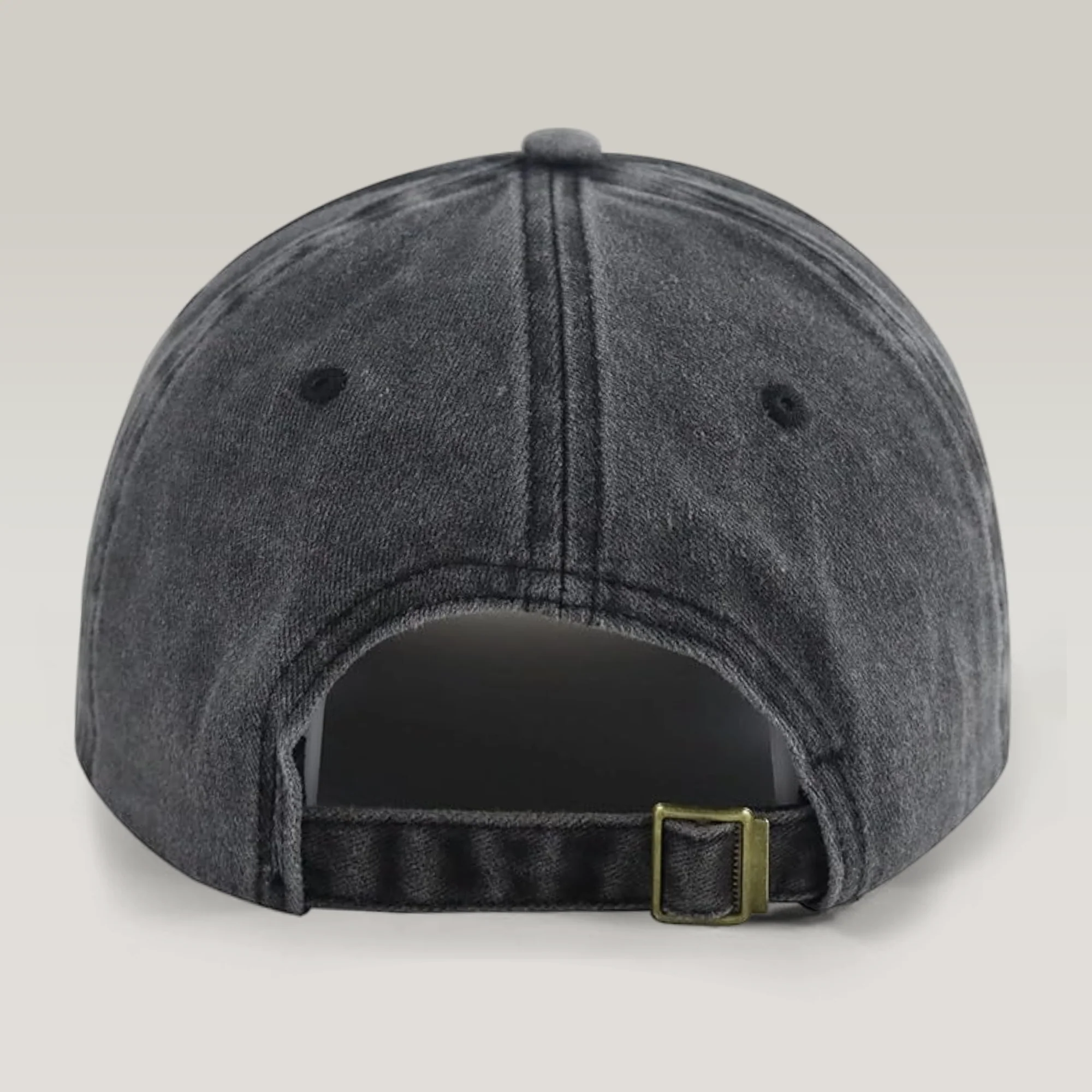 Custom Vintage Photo Best Dog Dad Ever, Best Cat Dad Ever Washed Denim Baseball Cap CH07 911534 - Image 5