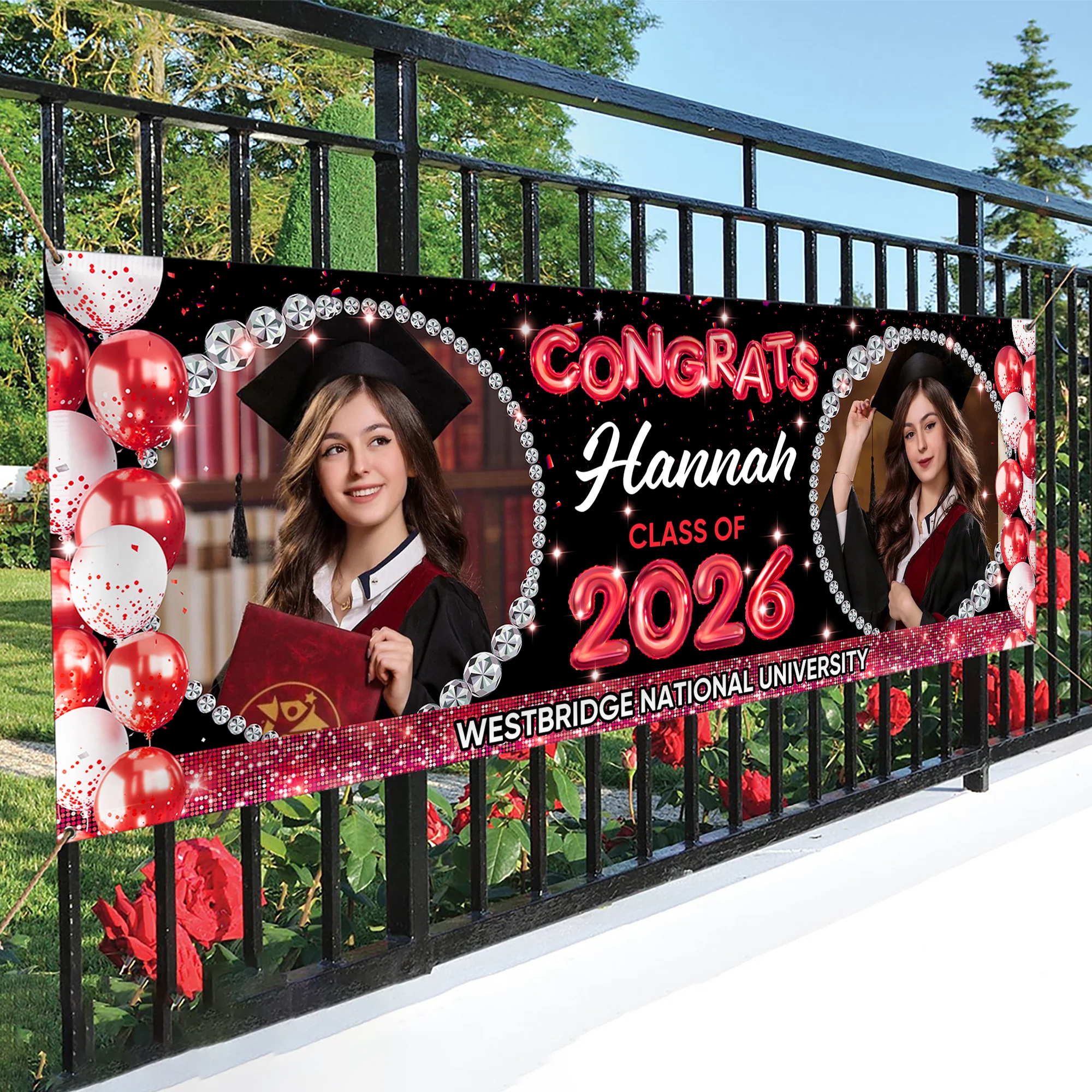 Graduation Class Of 2026 Personalized Photo Banner CH07 910678 - Image 14