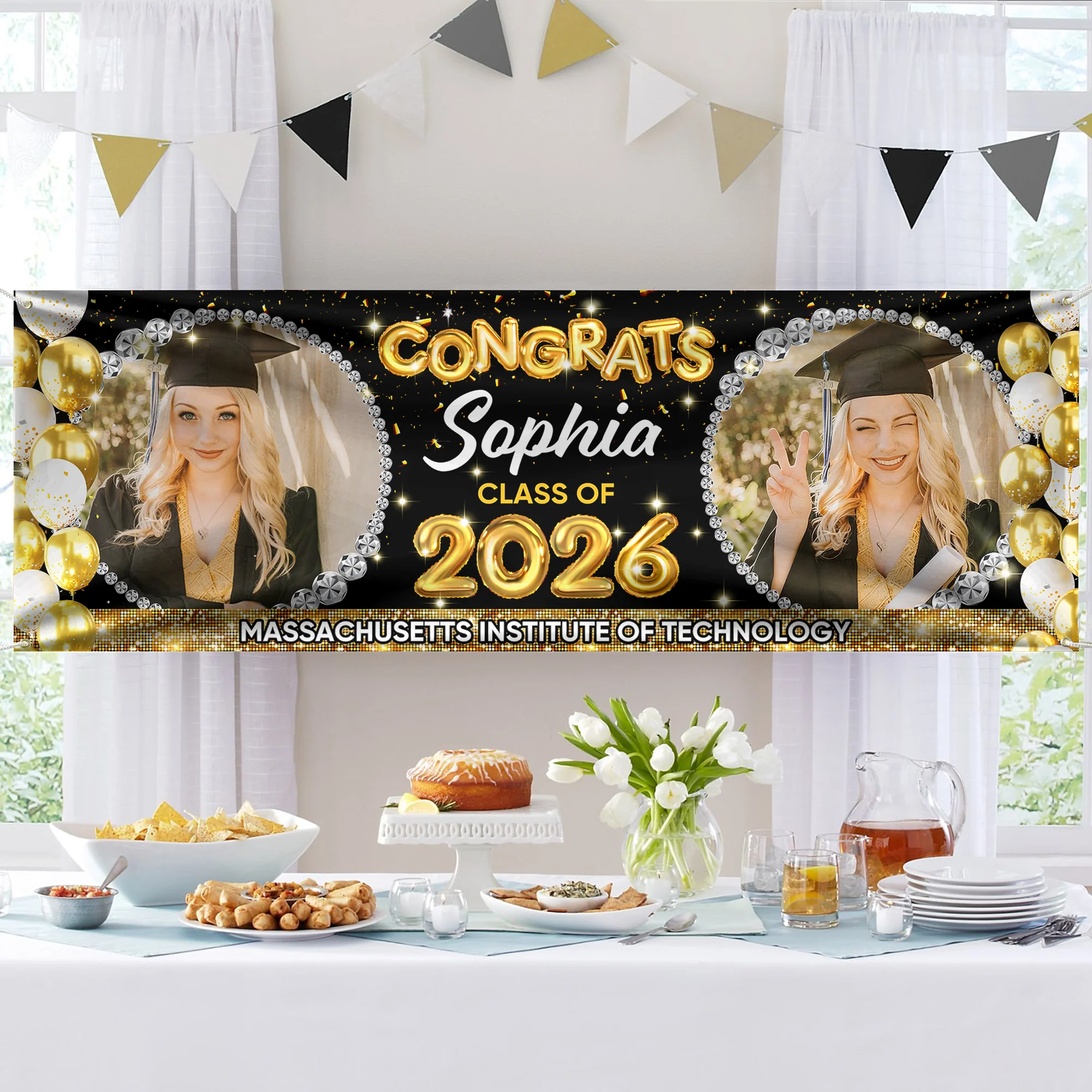 Graduation Class Of 2026 Personalized Photo Banner CH07 910678 - Image 8