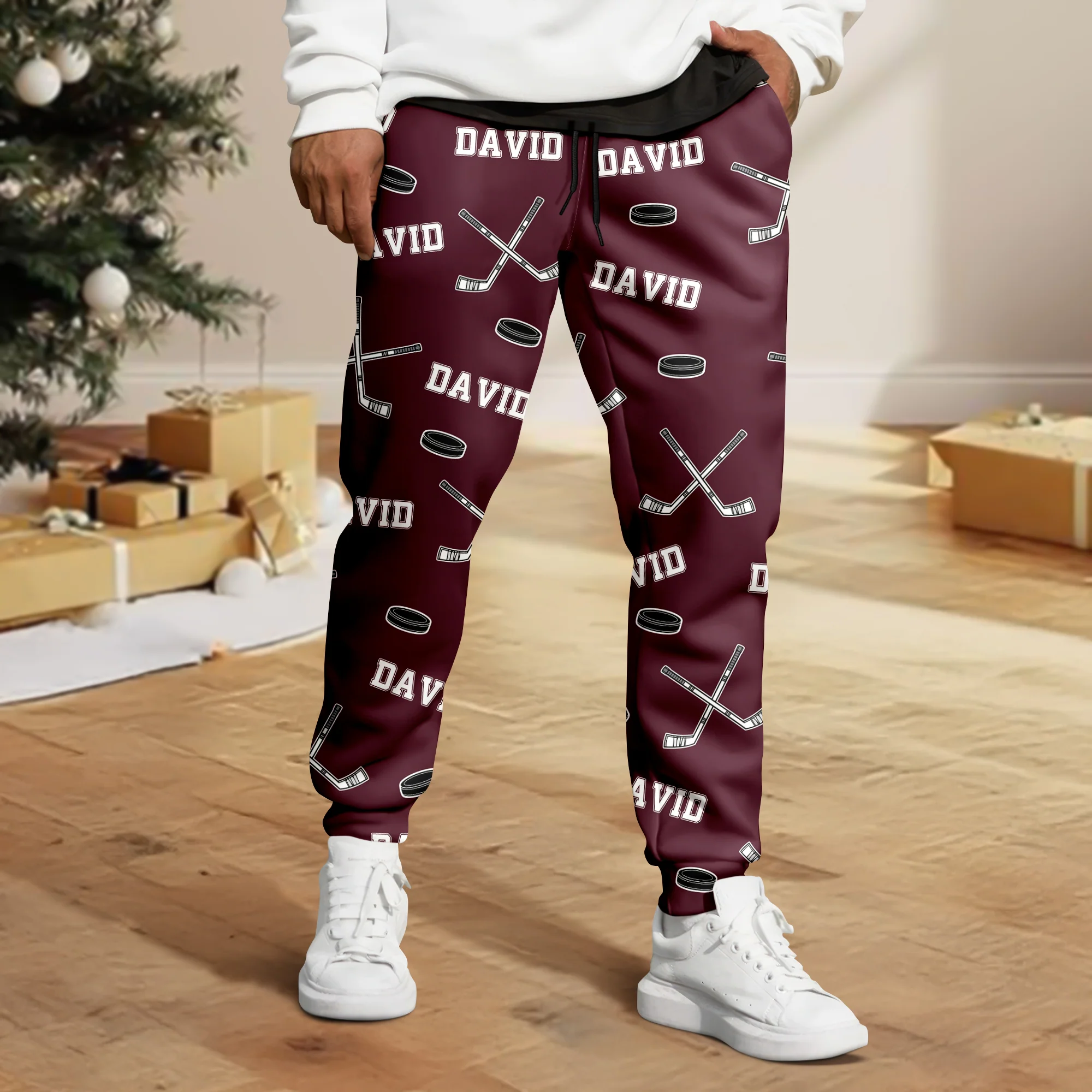 Hockey Custom Name - Personalized Sweatpants Gift For Hockey Lovers HO82 900190 - Image 5