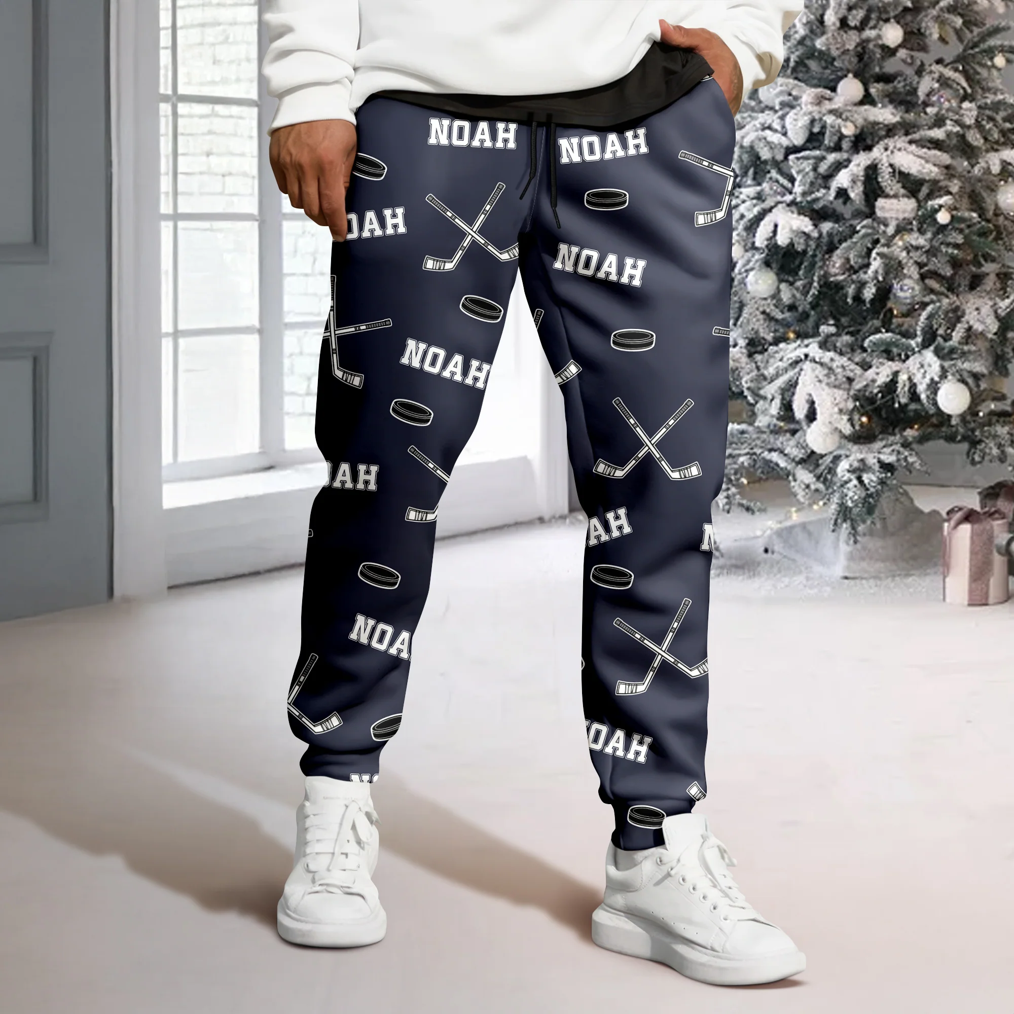 Hockey Custom Name - Personalized Sweatpants Gift For Hockey Lovers HO82 900190 - Image 6