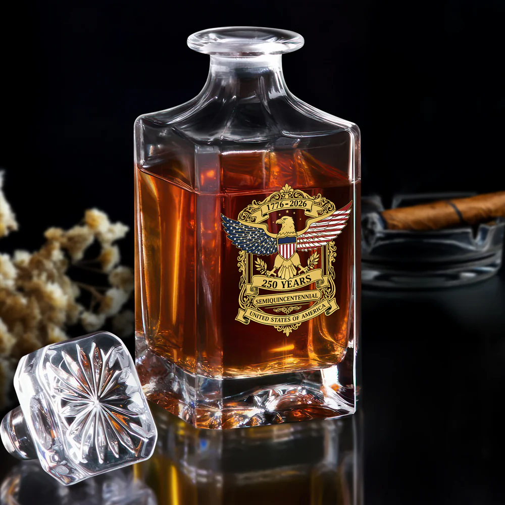 Honoring 250 Years Of Liberty America 250Th Anniversary Decanter CH07 910288 - Image 2
