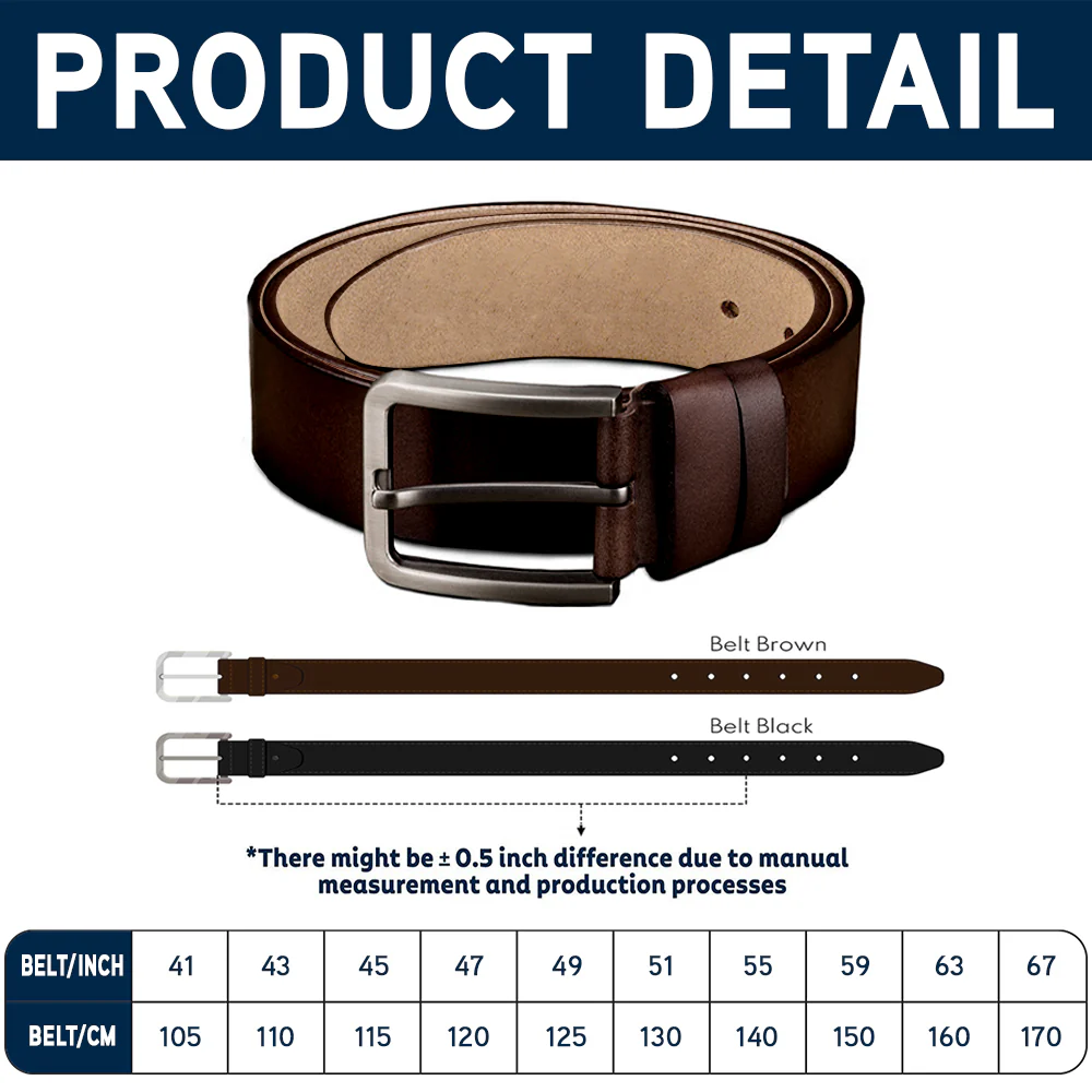 I F-king Love You - Personalized Engraved Leather Belt Gift For Boyfriend, Husband HO82 900854 - Image 7