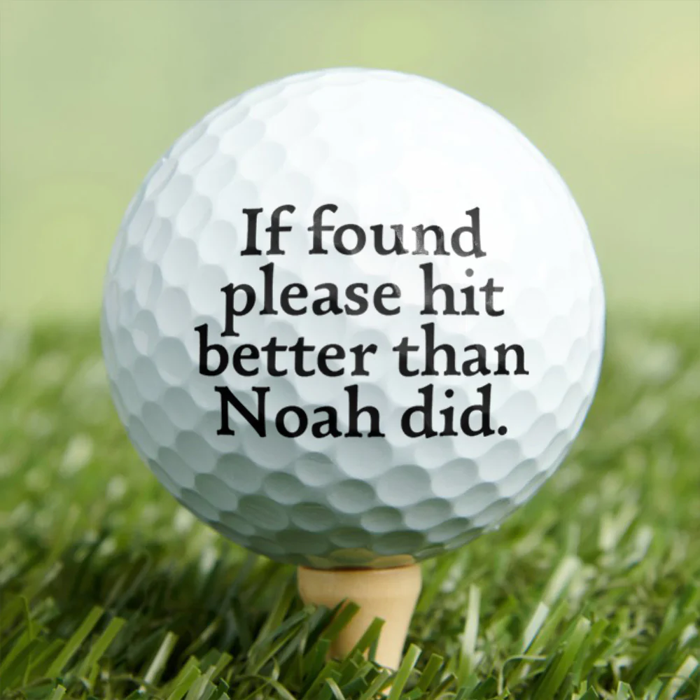 If Found, Please Hit Better Than Name Did Personalized Golf Ball CH07 899730 - Image 4