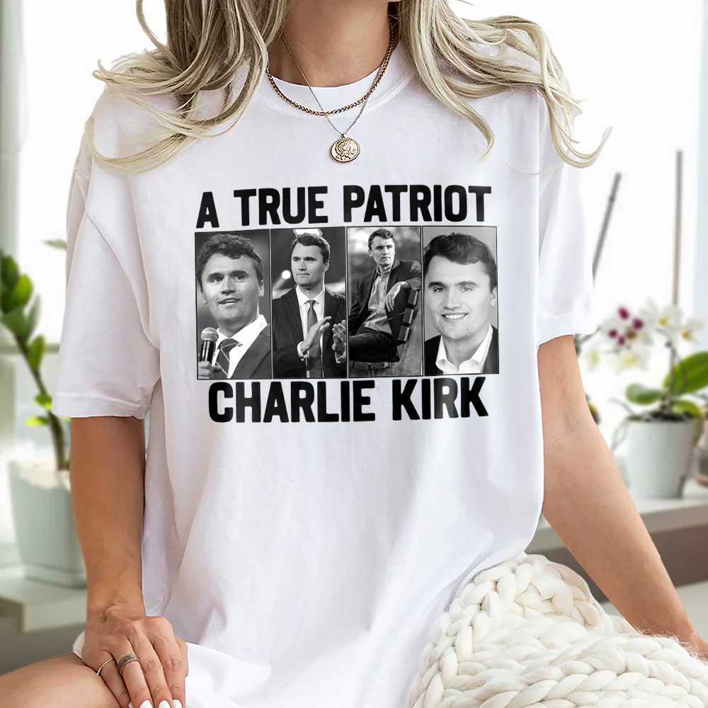 Justice for Charlie Kirk - Prayers Up Charlie Bright Shirt HA75 64416 - Image 2