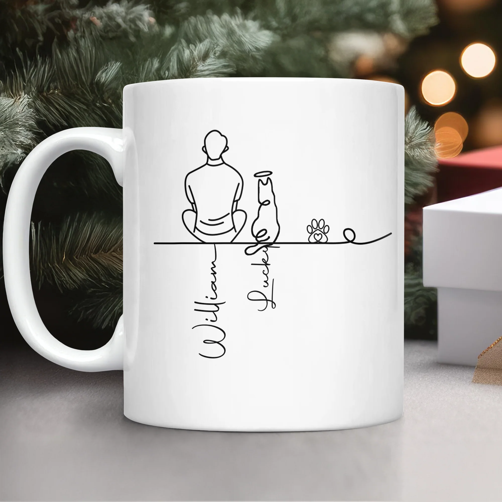Me and My Fur Babies- Personalized Pet & Owner White Mug CH07 899958 - Image 6