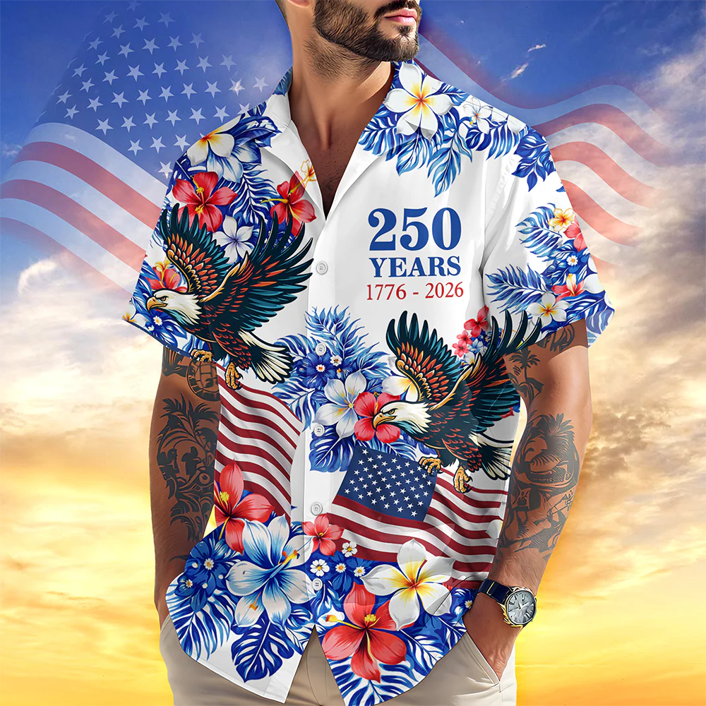 American 250Th Anniversary Hawaii Shirt HA75 920890 - Image 3