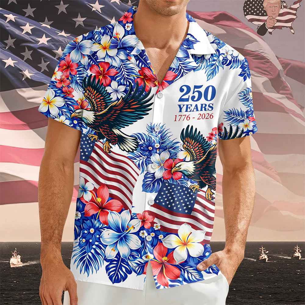 American 250Th Anniversary Hawaii Shirt HA75 920890 - Image 7