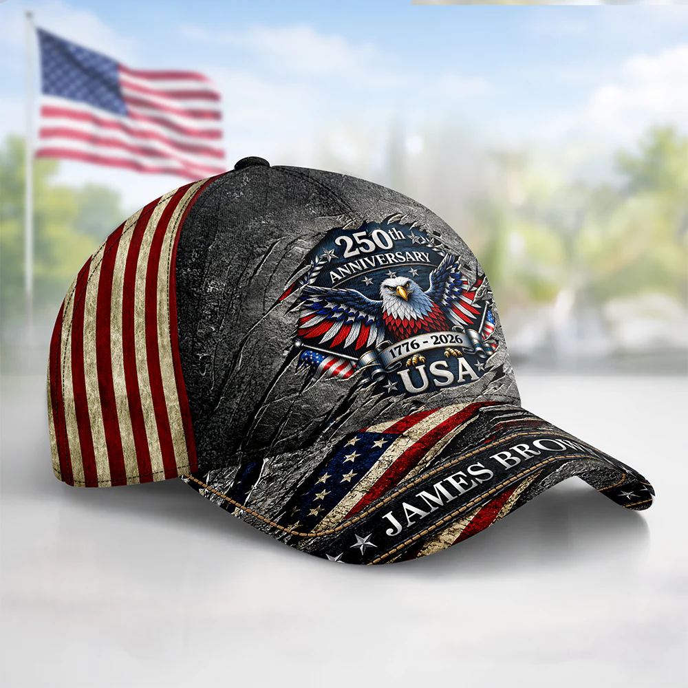 Personalized 250th Anniversary United States Of America Classic Cap HA75 921188 - Image 4