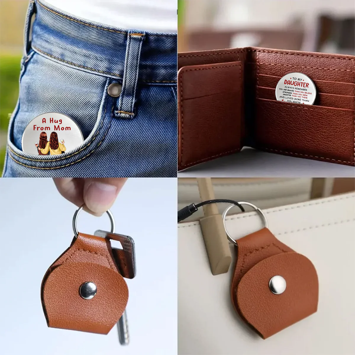 Personalized A Hug You Can Hold Pocket Hug Birthday Gifts For Mom, Daughter HO82 900784 - Image 6