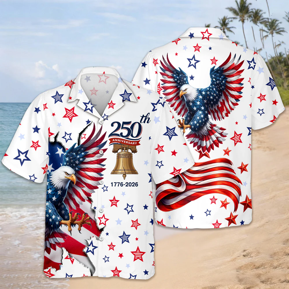 Personalized American 250th Anniversary Hawaiian Shirt CH07 911156 - Image 6