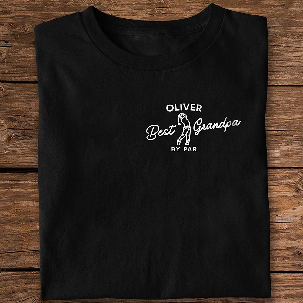 Personalized Best Dad By Par Embroidered Shirt Gift For Golf Lover LM32 668967 - Image 6