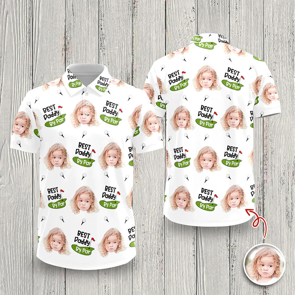 Personalized Best Dad By Par Funny Polo Shirt Gift for Dad CH07 911428 - Image 4