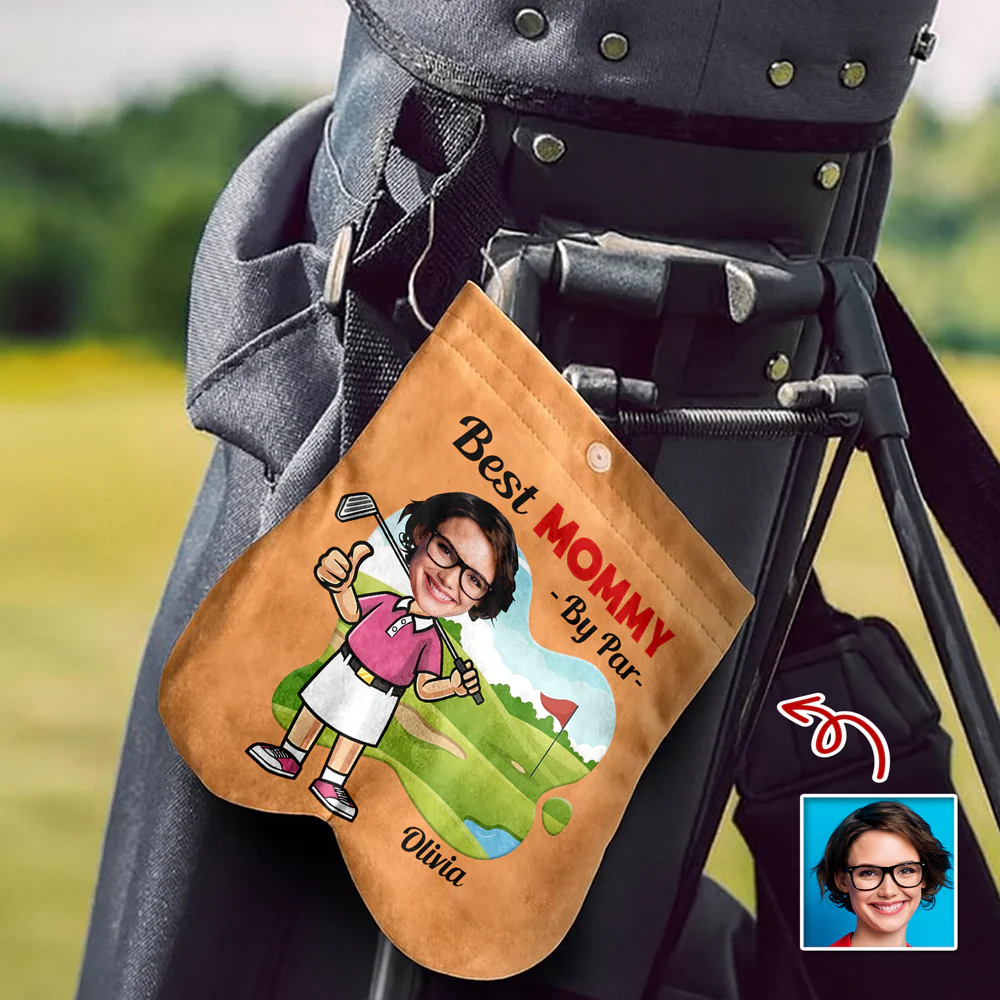 Personalized Best Dad By Par Golf Ball Bag Sack Father’s Day Gift HO82 902466 - Image 4