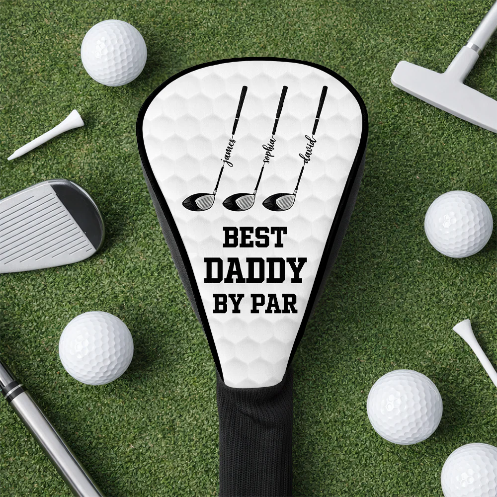 Personalized Best Daddy By Par Golf Head Cover CH07 911278 - Image 2