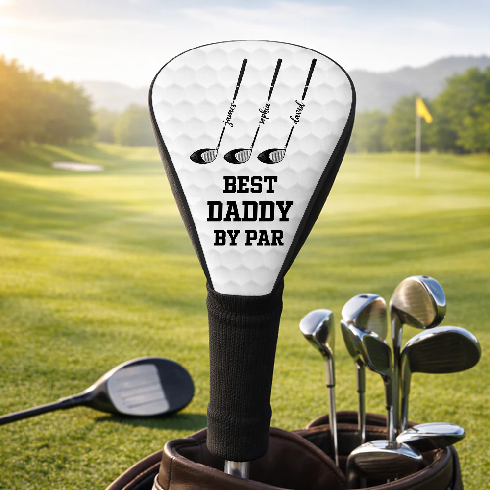 Personalized Best Daddy By Par Golf Head Cover CH07 911278 - Image 5
