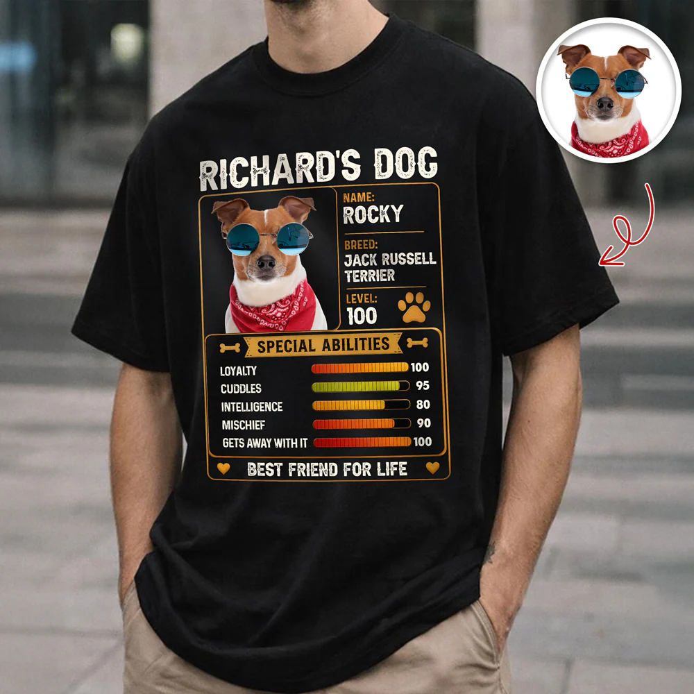 Personalized Best Friend For Life Special Abilities Dog Shirt Gift For Dog Lovers HO82 902440 - Image 2