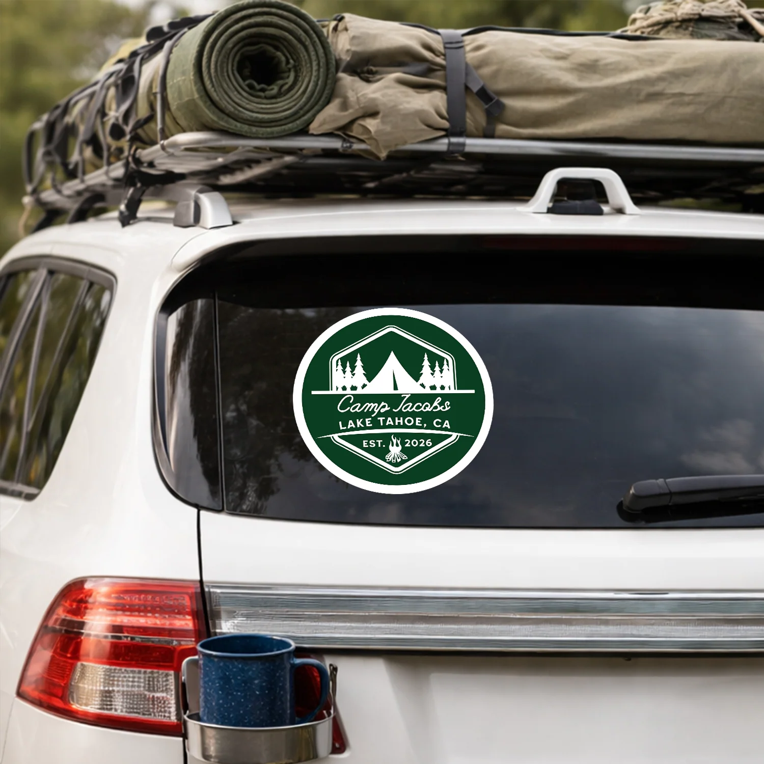 Personalized Camping Car Sticker – Perfect Gift for Camping Lovers TH10 898509 - Image 6