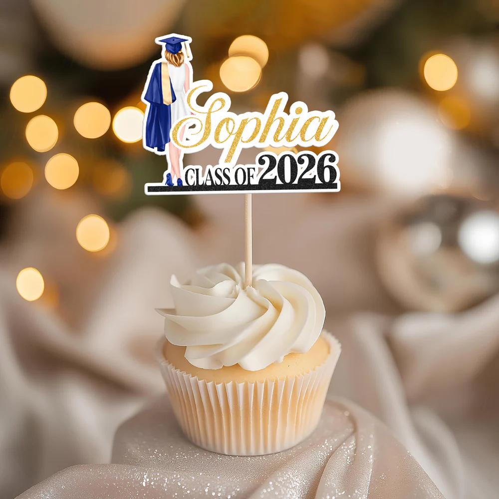 Personalized Congrats Class Of 2025 Graduation Cake Topper Grad Party Favors HO82 901744 - Image 4