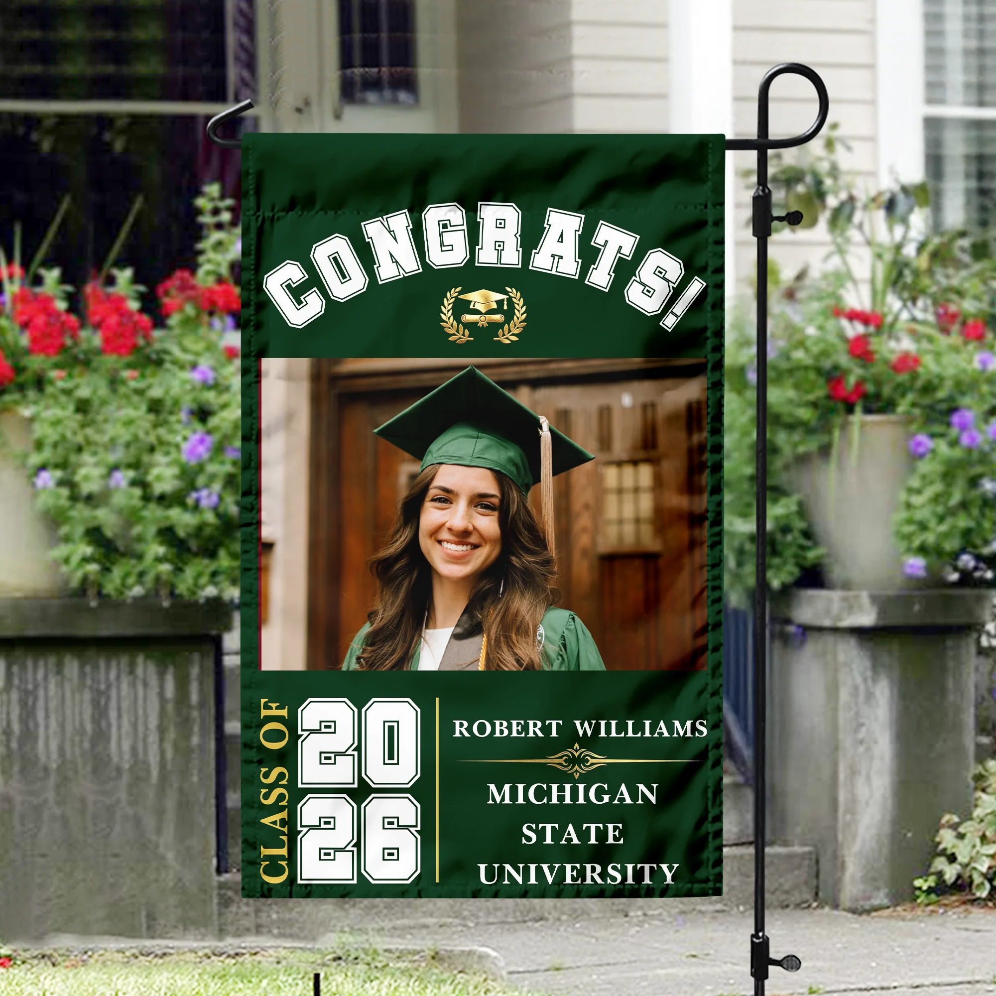 Personalized Congrats Class Of 2026 Garden Flag TH10 169171 - Image 4