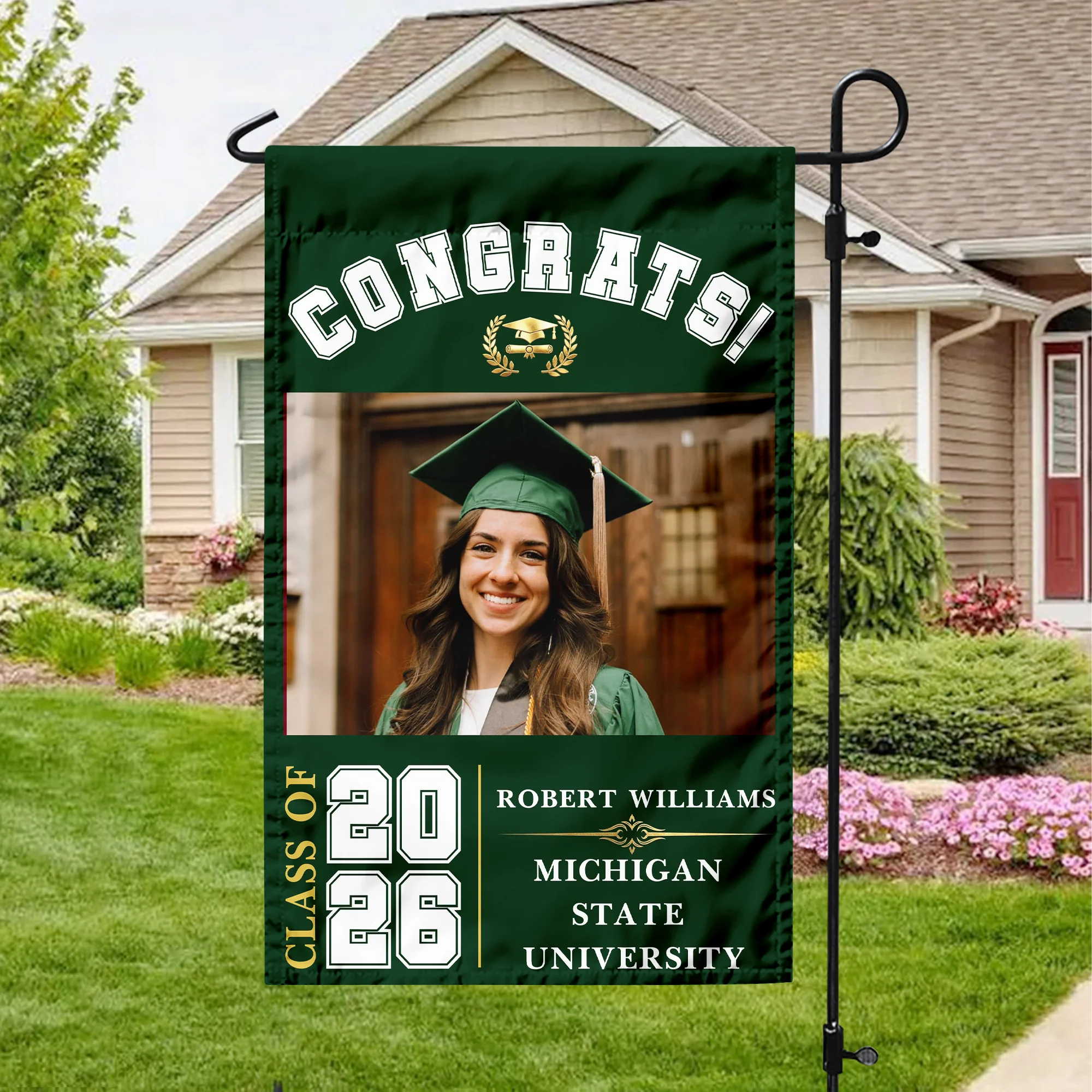 Personalized Congrats Class Of 2026 Garden Flag TH10 169171 - Image 5