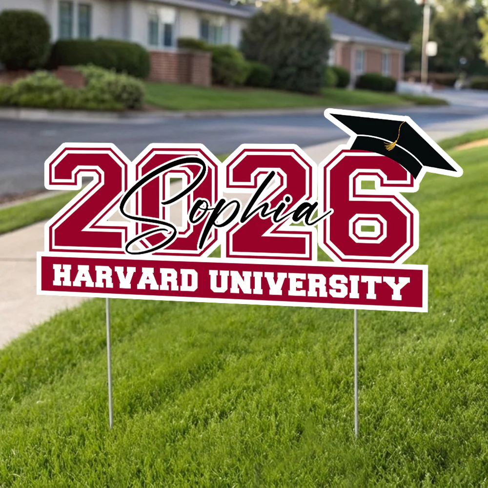 Personalized Congrats Graduation Yard Sign Party Decor TH10 169169 - Image 5