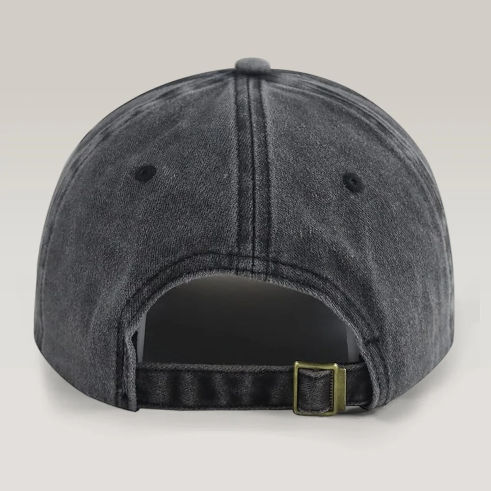 Personalized Dad Mom Washed Denim Baseball Cap TH10 898759 - Image 6