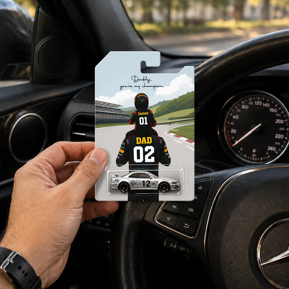 Personalized Daddy You're My Champion Wheels Gift For Father's Day TH10 170033 - Image 3