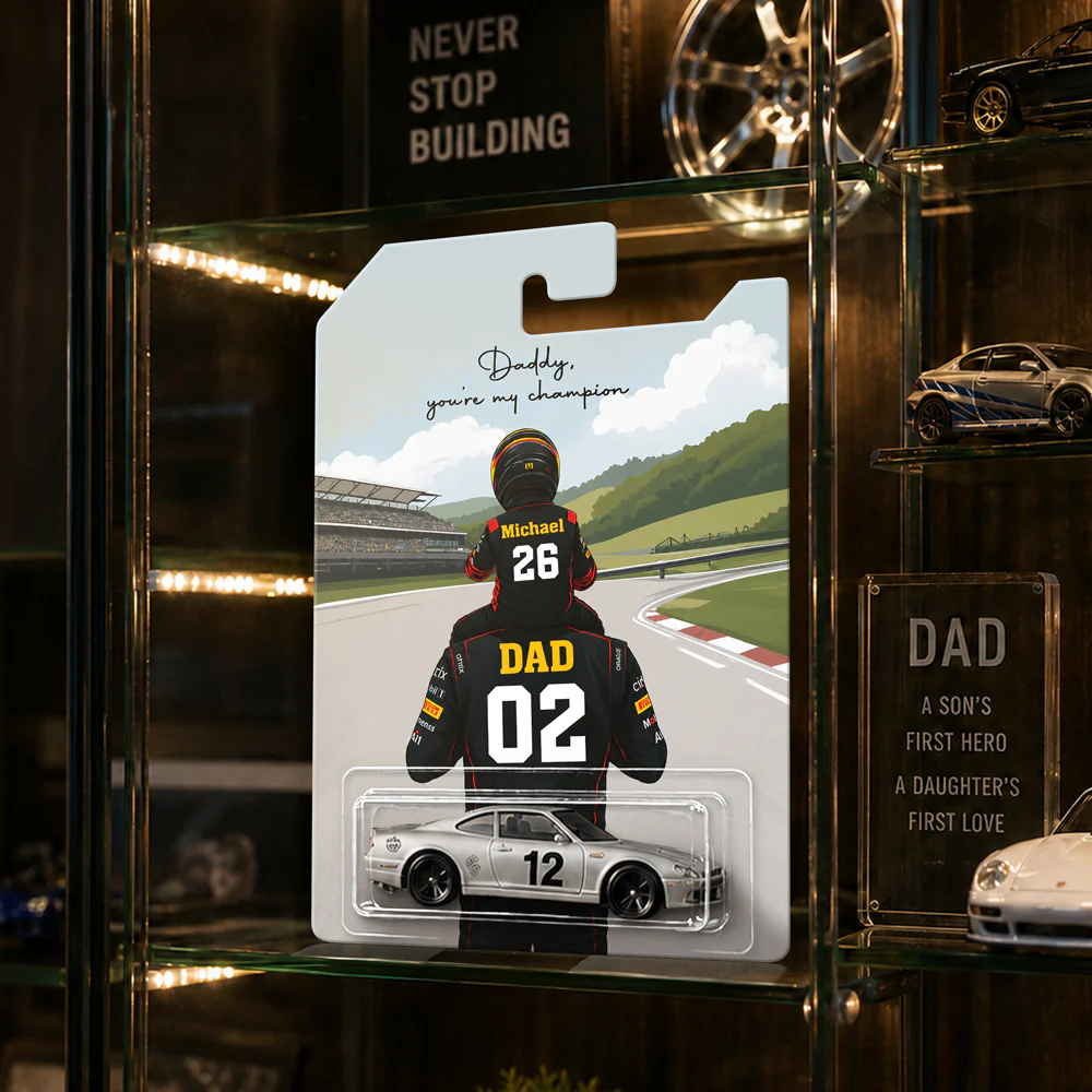 Personalized Daddy You're My Champion Wheels Gift For Father's Day TH10 170033 - Image 4