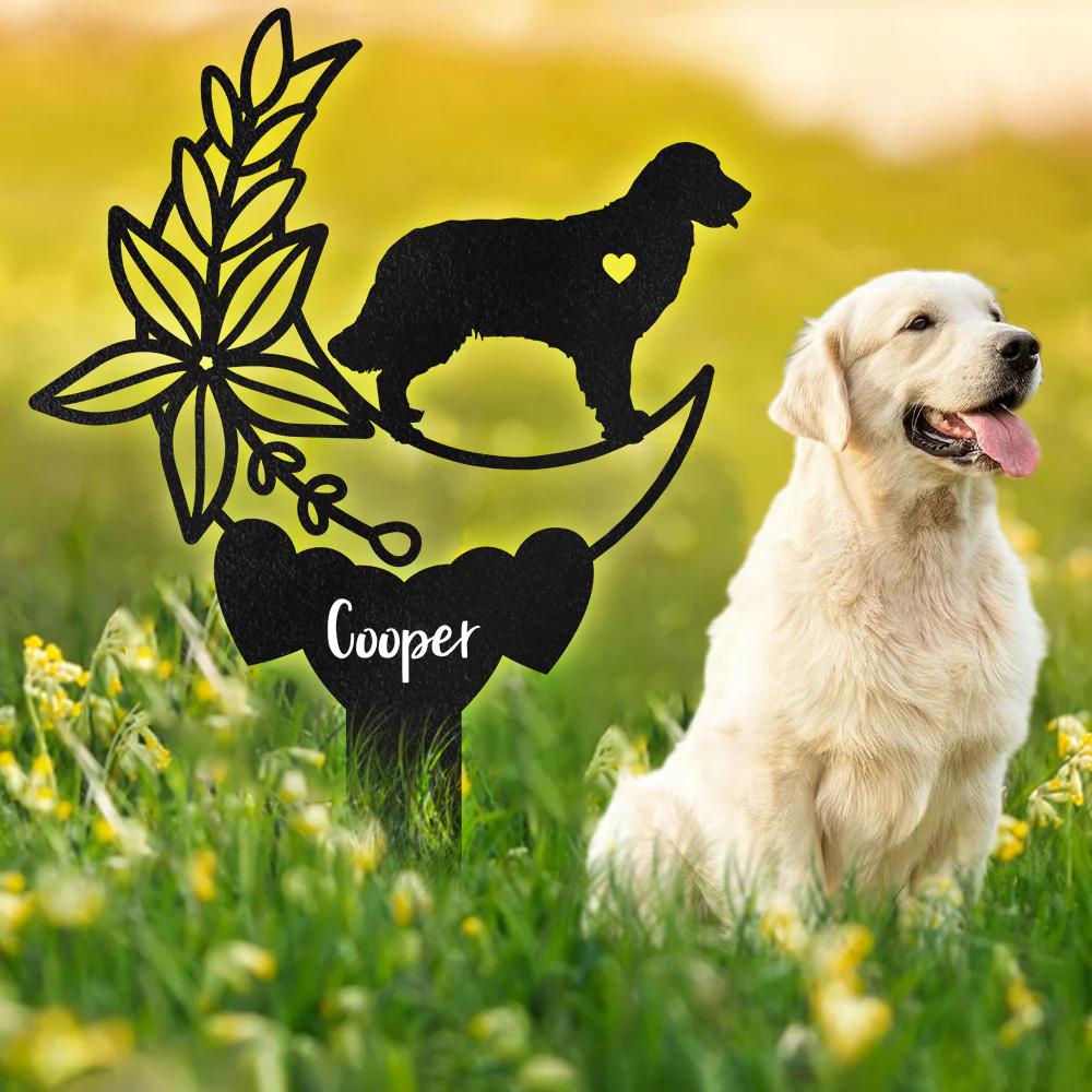 Personalized Dog Memorial Garden Stake For Dog Lovers LM32 893847 - Image 2