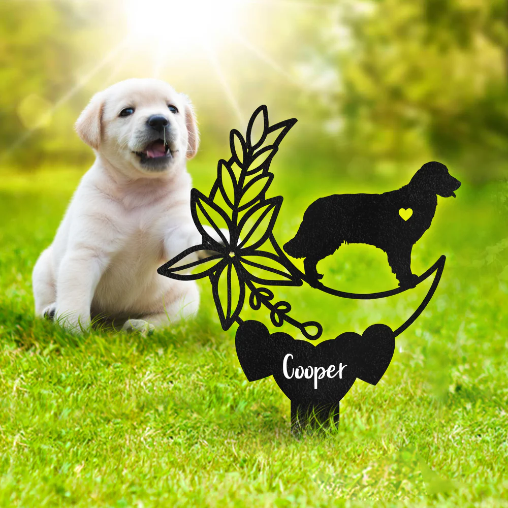 Personalized Dog Memorial Garden Stake For Dog Lovers LM32 893847 - Image 3