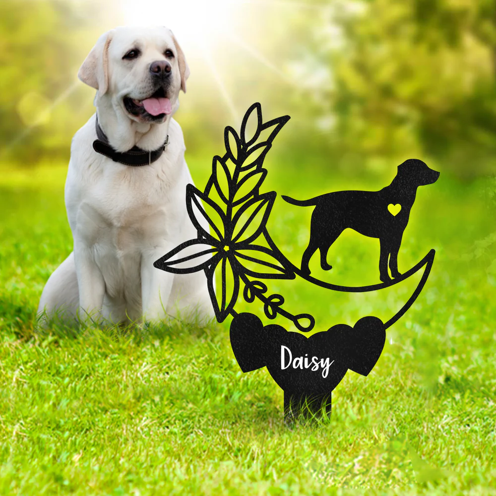 Personalized Dog Memorial Garden Stake For Dog Lovers LM32 893847 - Image 4