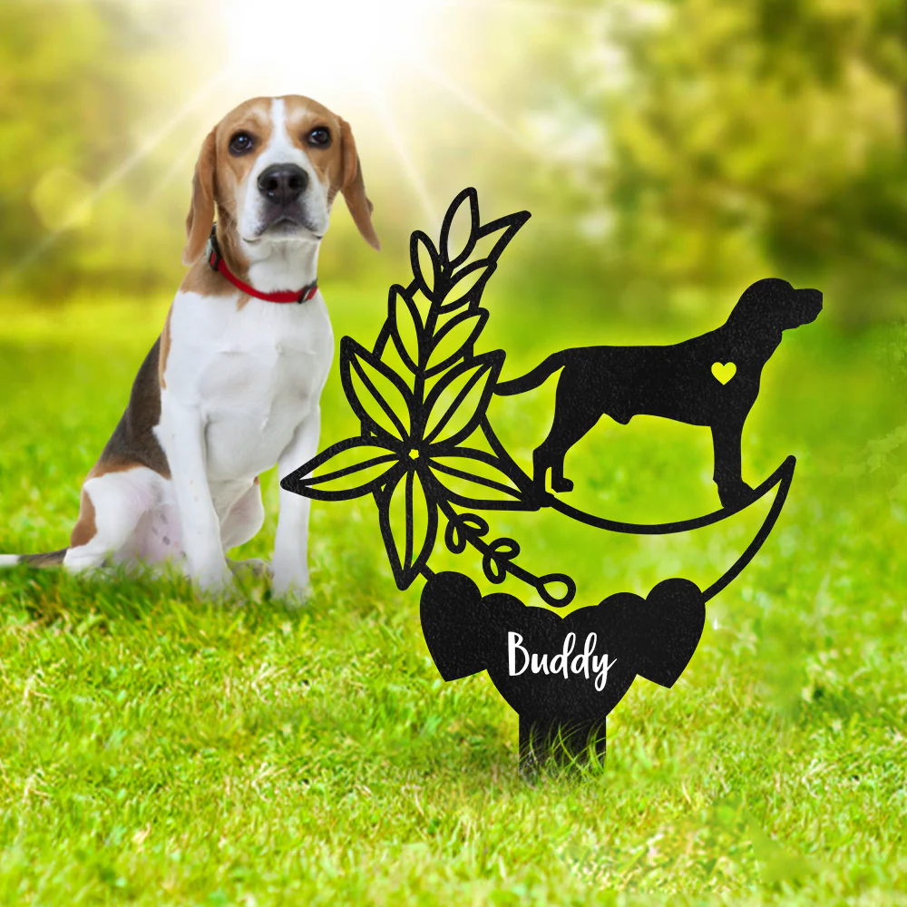 Personalized Dog Memorial Garden Stake For Dog Lovers LM32 893847 - Image 5