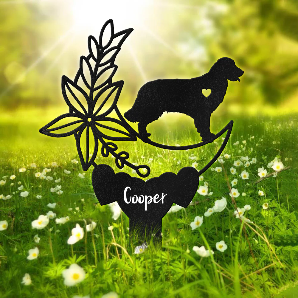 Personalized Dog Memorial Garden Stake For Dog Lovers LM32 893847 - Image 6