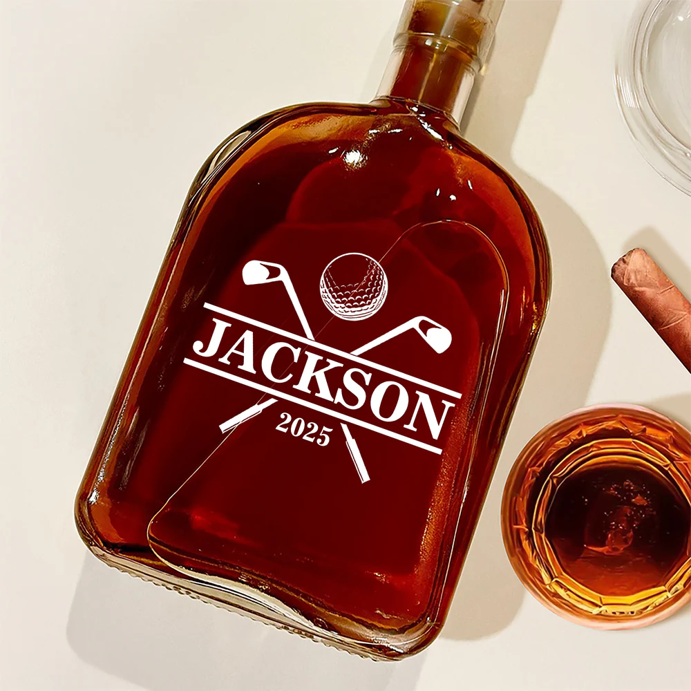 Personalized Golf Whiskey Bottle Gift For Golfer, Golf Lovers HA75 898552 - Image 2