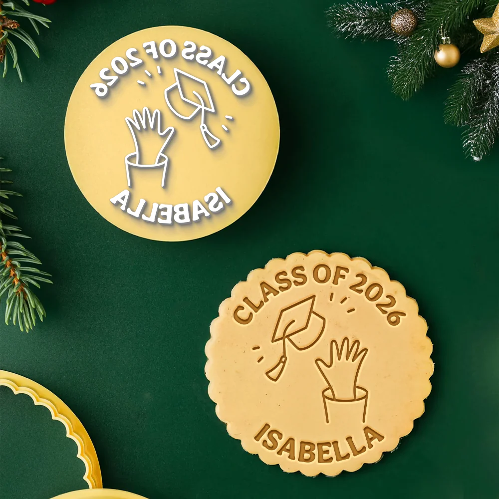 Personalized Graduation Class Of 2026 Cookie Stamp CH07 895716 - Image 2