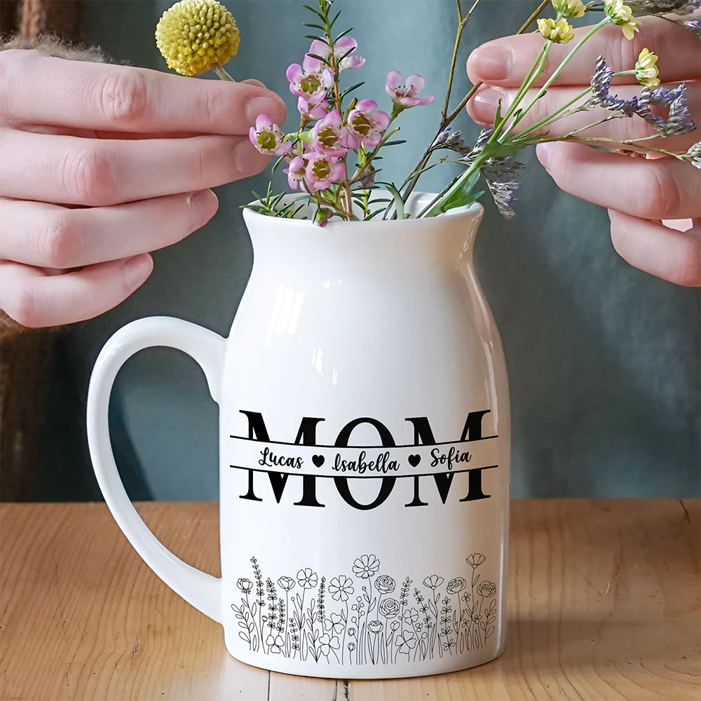 Personalized Mommy Flower Vase Gift For Mother's Day CH07 910874 - Image 6