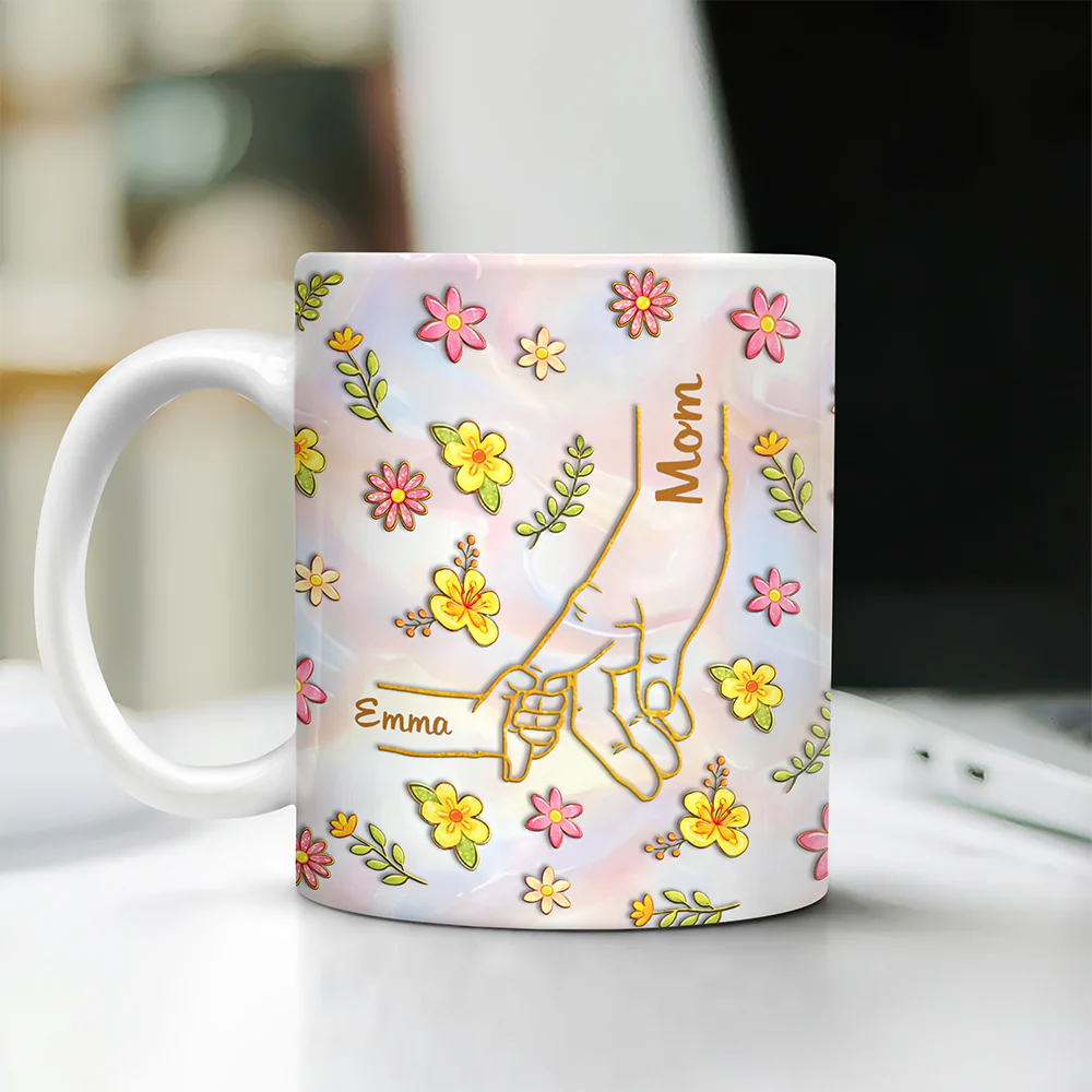 Personalized Name Mother's Day 3D Inflated Effect Mug Gifts For Mom, Grandma HA75 920710 - Image 6