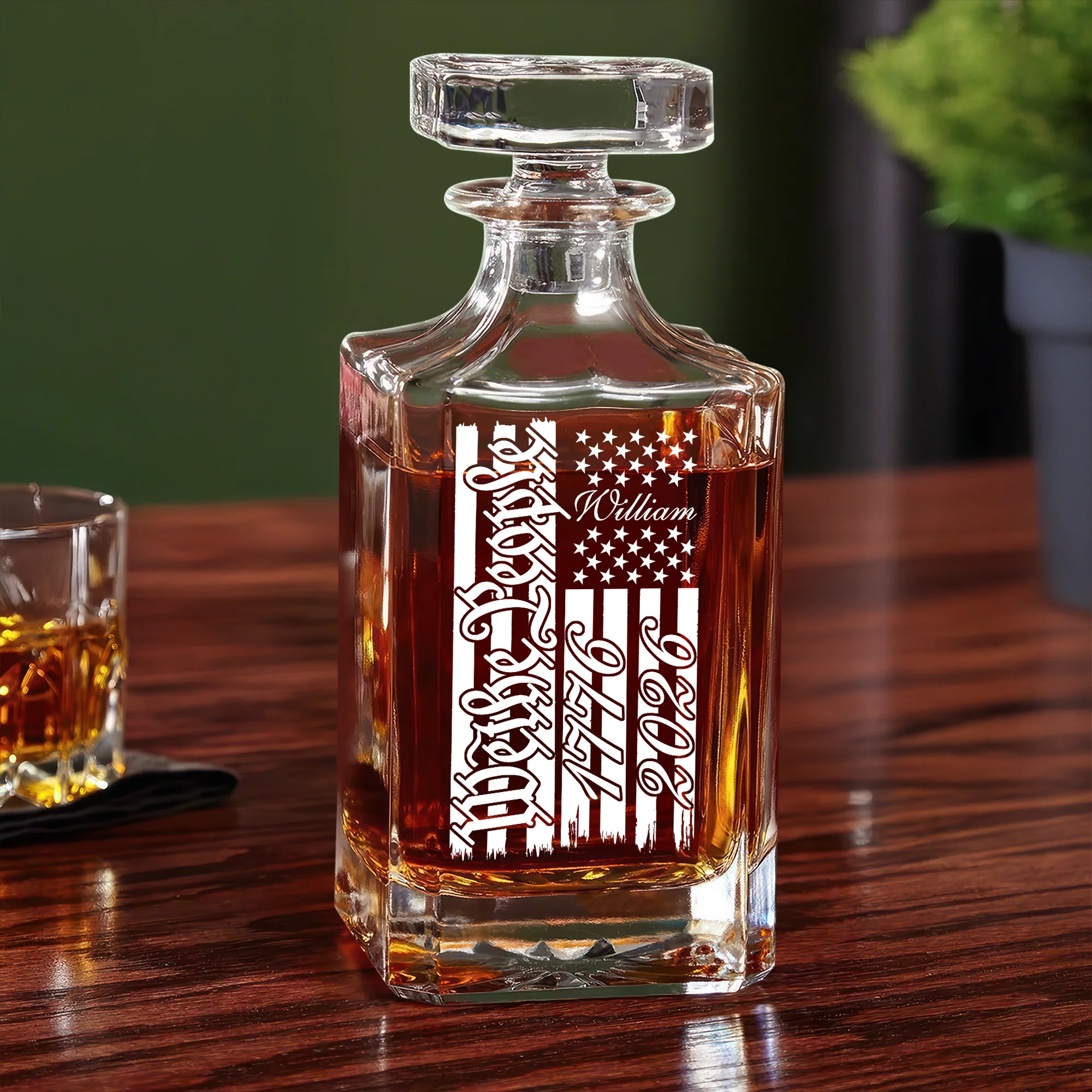 Personalized Name We The People 1776 - 2026 Decanter HA75 920272 - Image 3