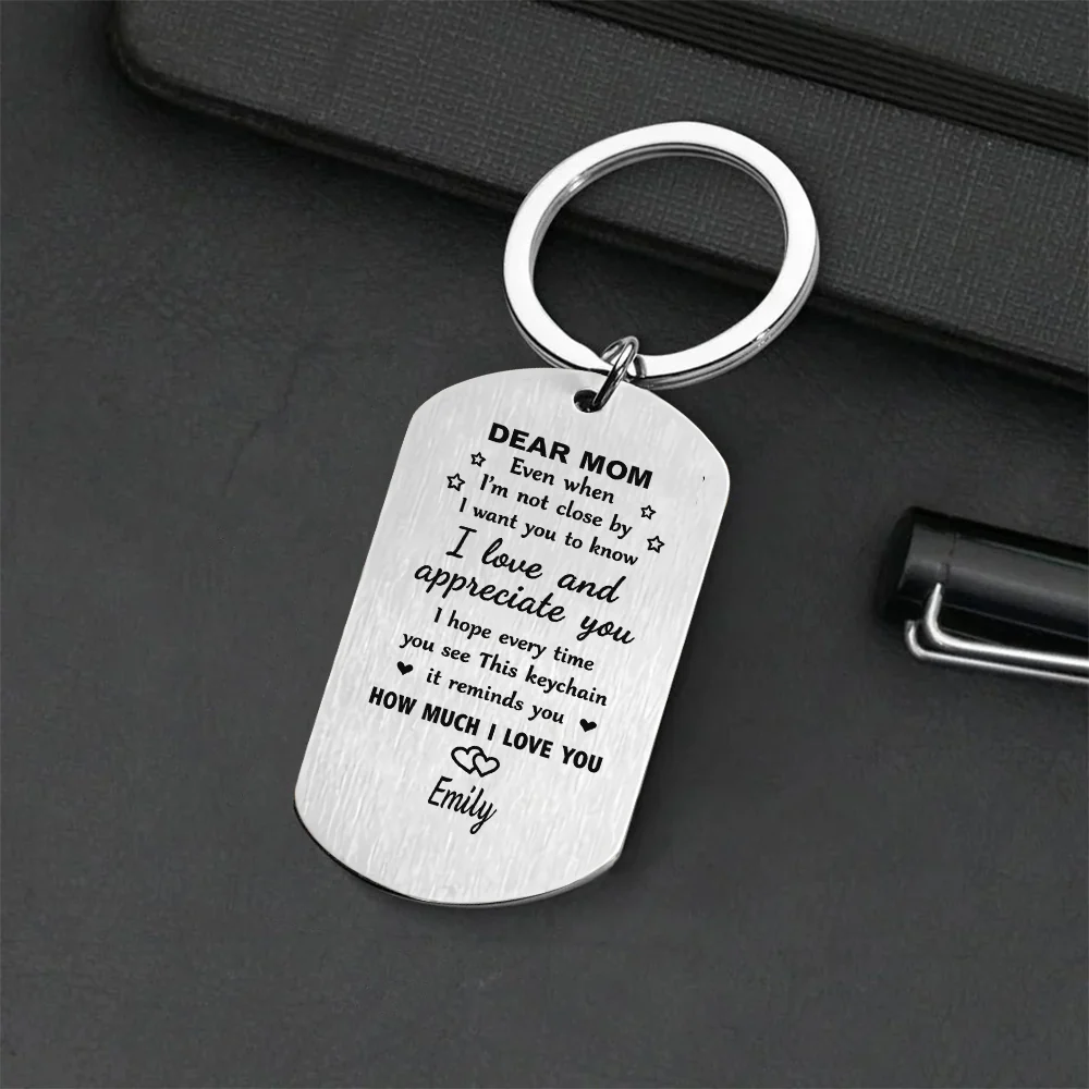 Personalized No Matter What Age I Will Always Need You Mom Metal Keychain CH07 911206 - Image 4