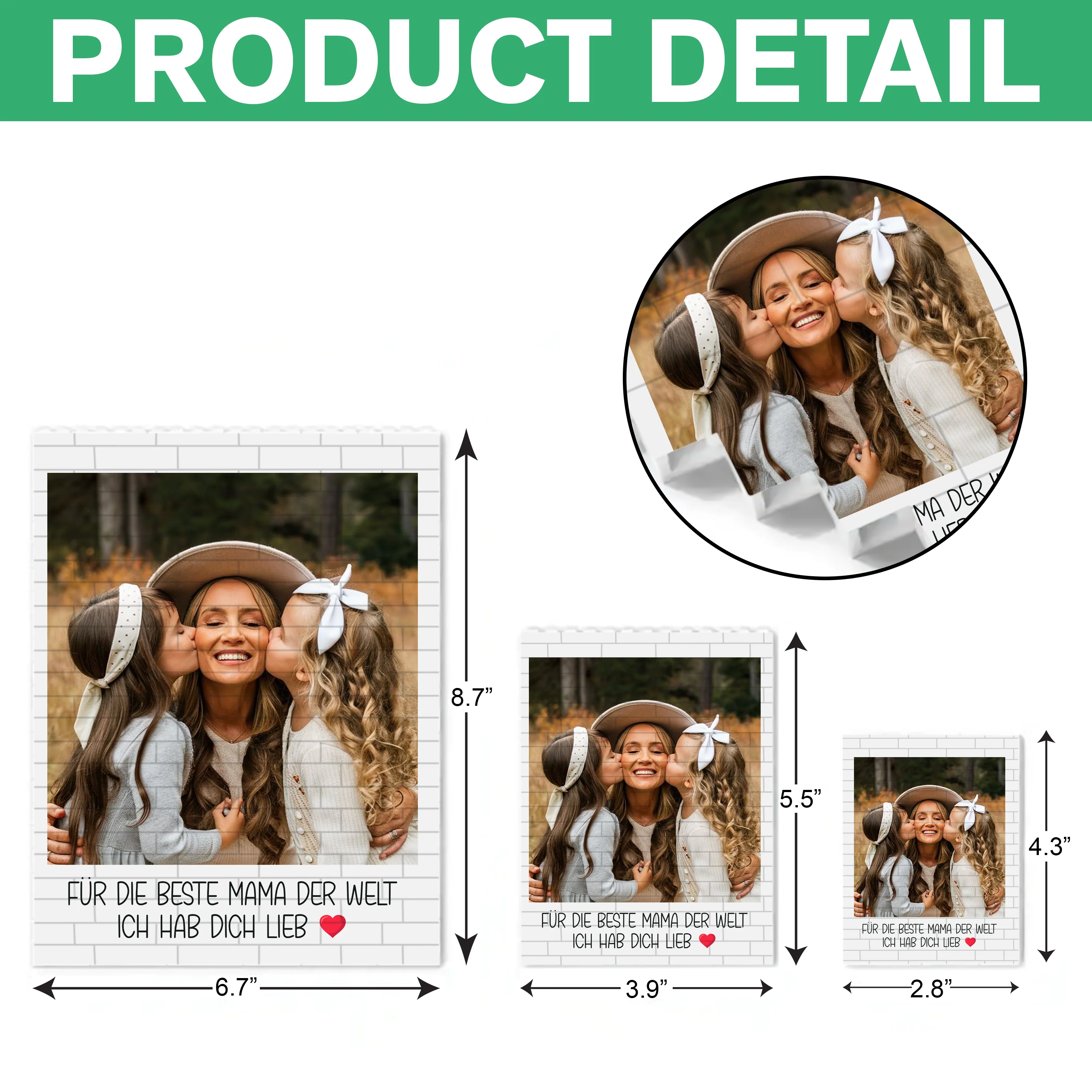 Personalized Photo Building Block – Custom Gift for Mom, Mother’s Day Picture Brick HO82 901428 - Image 7