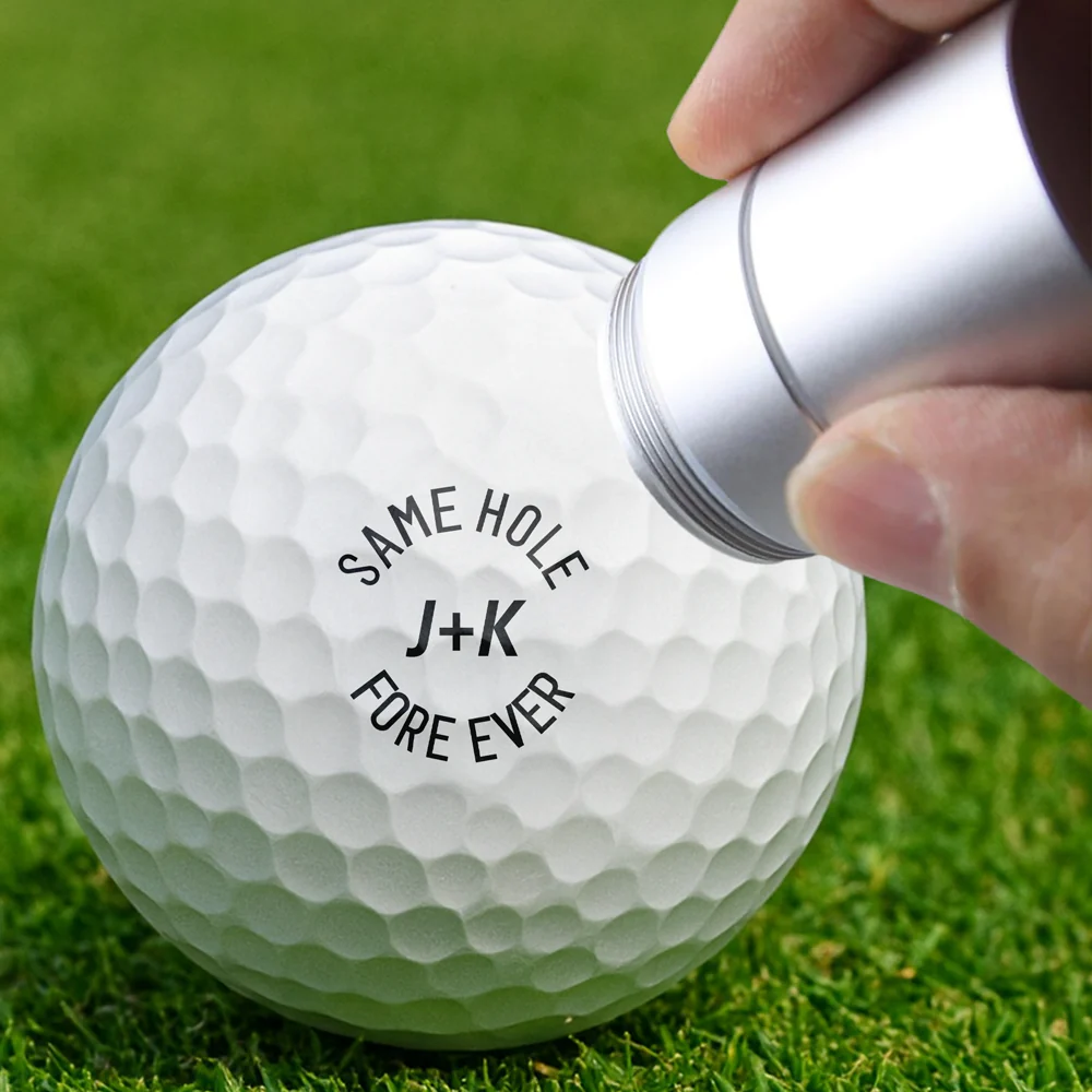 Personalized Same Hole Forever Golf Ball Stamp Box HA75 898694 - Image 6